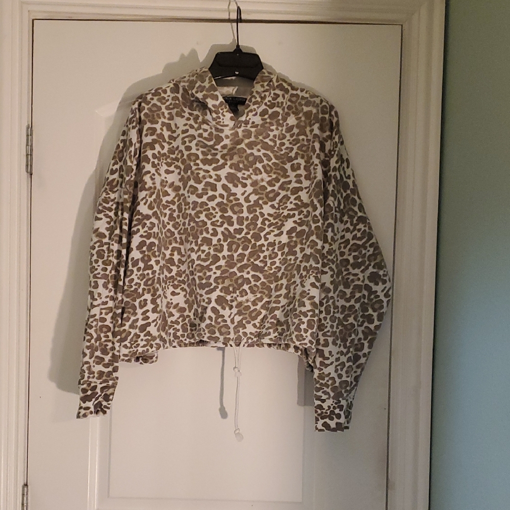 French Laundry Animal Print Top
